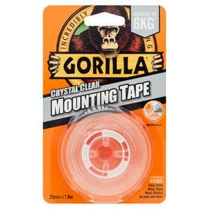 Gorilla Heavy Duty Mounting Tape - Clear