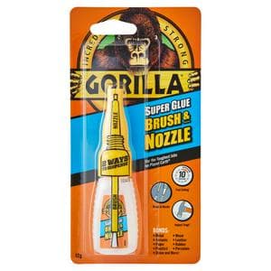 Gorilla Superglue Brush & Nozzle - 12gm