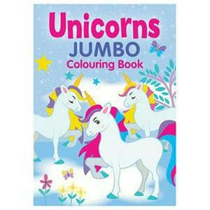 Alligator Unicorns Jumbo Colouring Book