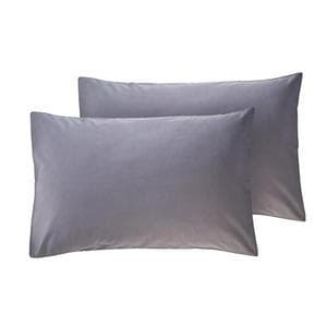 Sainsbury's Home 400TC Pillowcase Pair - Slate Grey