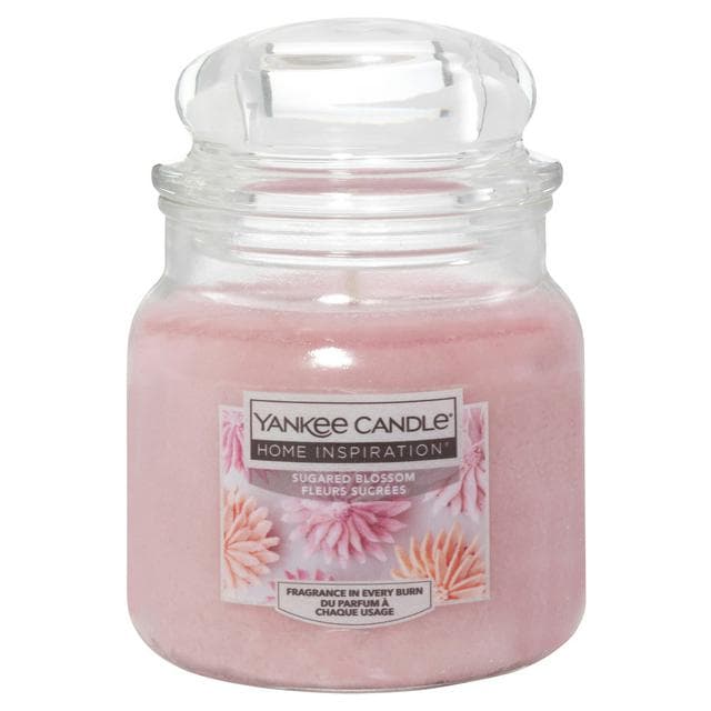 Yankee Home Inspiration Medium Jar Candle - Sugared Blossom - gallery image 1