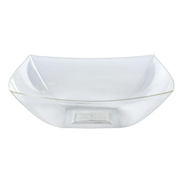 Sainsbury's Home Reuseable Large Square Bowl - Clear - gallery image 1