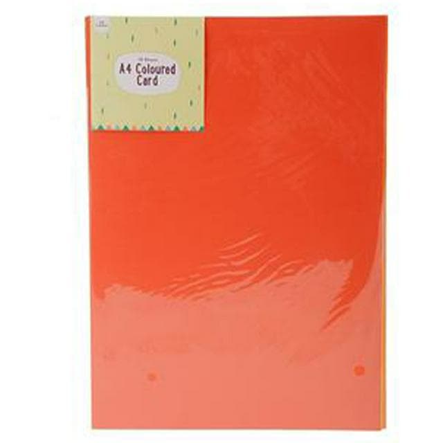Get Creative Pack of 10 A4 Card Colours Assortment - gallery image 1