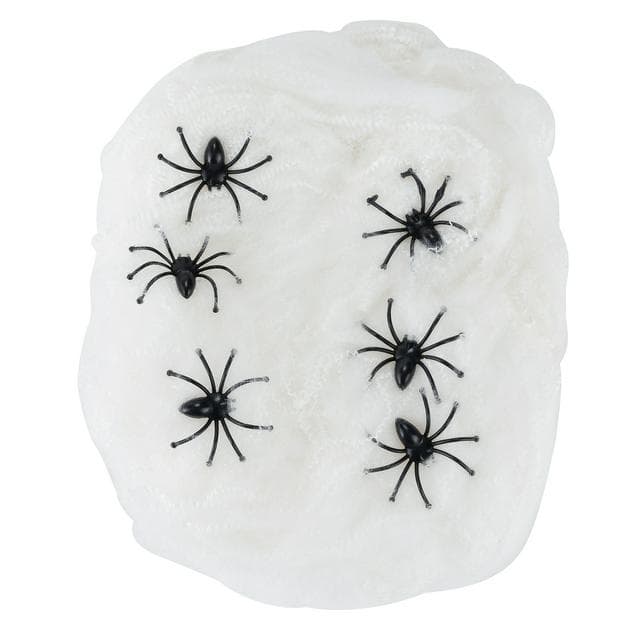 Sainsbury's Halloween Cowebs - White - gallery image 1