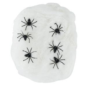 Sainsbury's Halloween Cowebs - White