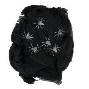 Sainsbury's Halloween Cowebs - Black