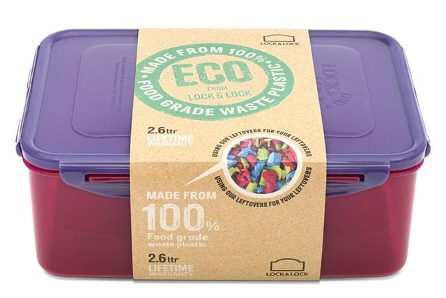 Lock & Lock Eco Rectangular Storage 2.6L - gallery image 1