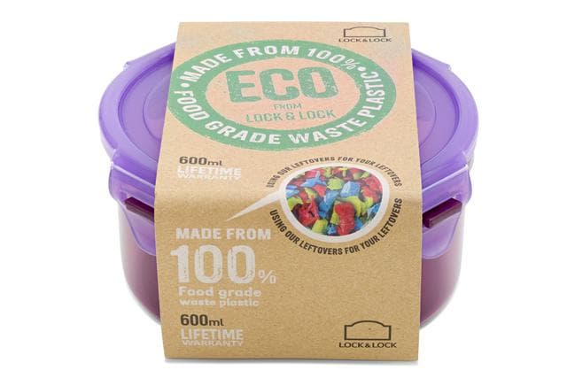 Lock & Lock Eco 600ml Round Storage - gallery image 1