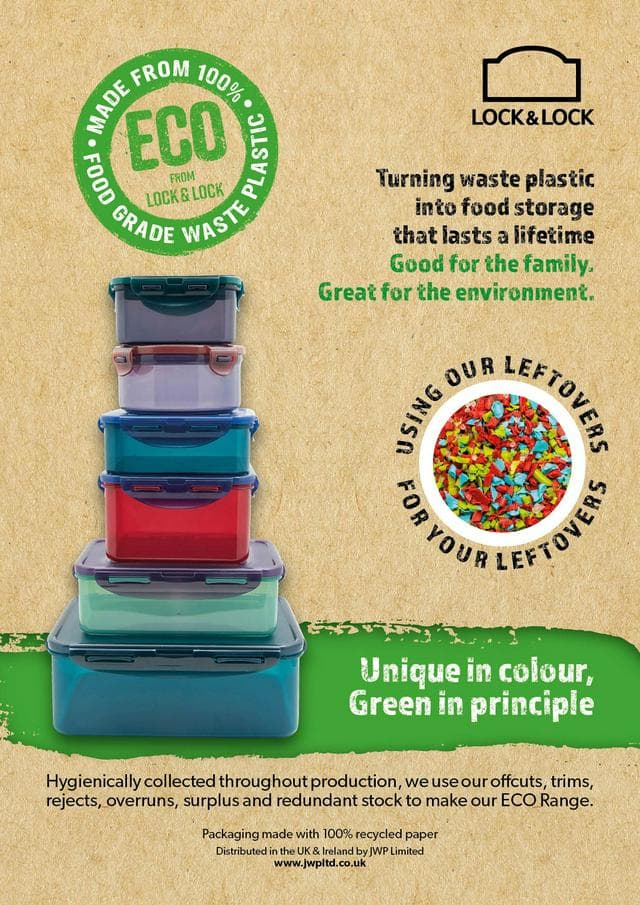 Lock & Lock Eco 600ml Round Storage - gallery image 3