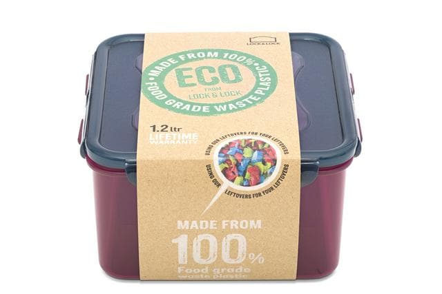 Lock & Lock Eco 1.2L Square Storage - gallery image 1
