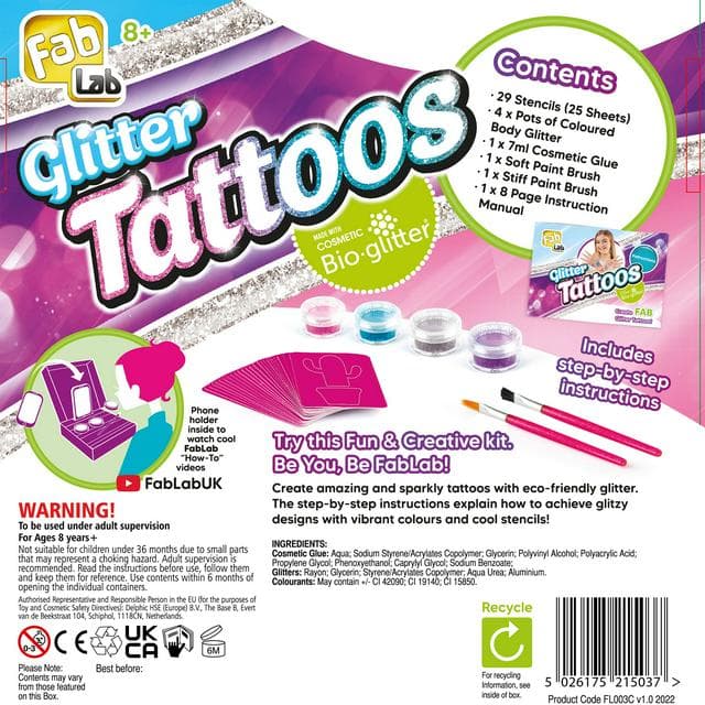 Fab Lab Glitter Tattoos - gallery image 5