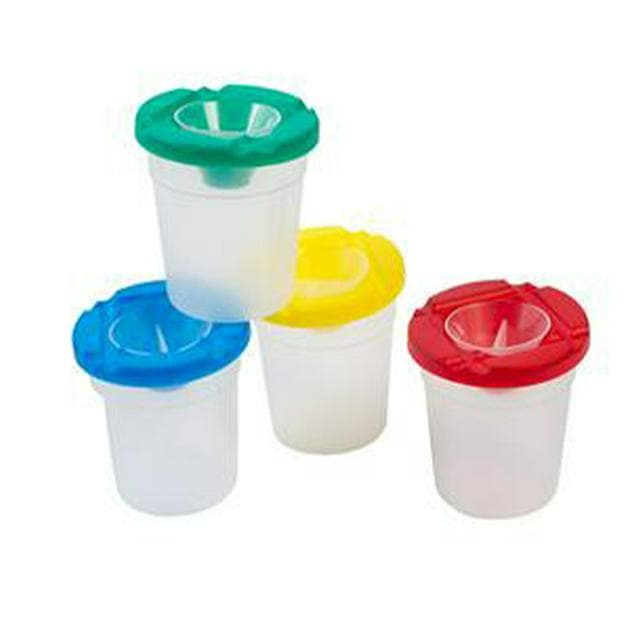 Get Creative Pack of 4 Painting Pots - gallery image 1
