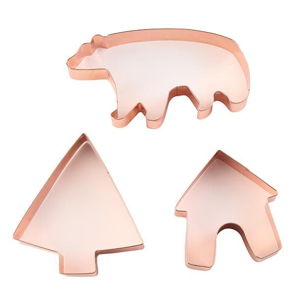 Sainsbury's Home Christmas Noir 3pk Cookie Cutters - gallery image 1