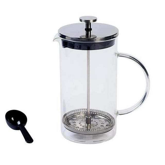 Habitat Glass Cafetiere 8 Cup - gallery image 1