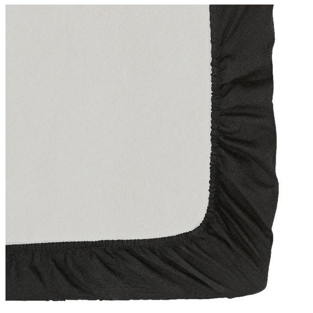 Habitat Cotton Rich Fit Sheet Black - gallery image 3