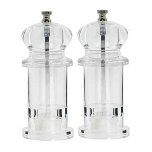 Sainsbury's Home Acrylic Salt & Pepper Mill - Clear