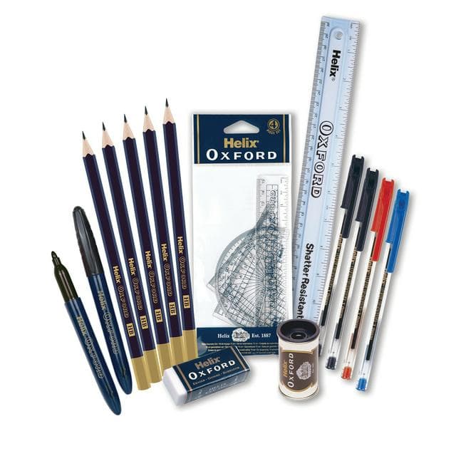 Oxford Filled Pencil Case 18pc - gallery image 1