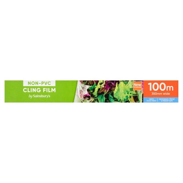 Sainsbury's Non PVC Cling Film 100m - gallery image 1