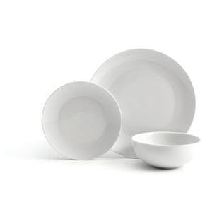 Sainsbury's Home 12pc Porcelain Dinner Set - White