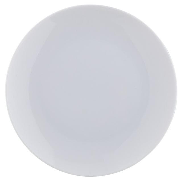 Sainsbury's Home Coupe 12 Piece Porcelain Dinner Set - Super White - gallery image 3