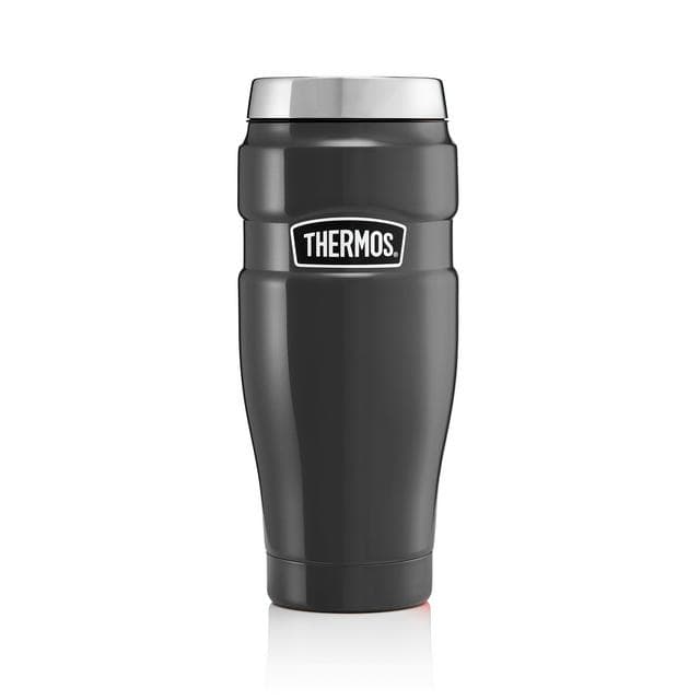 Thermos Stainless King Travel Tumbler 470ml - Gunmetal Grey - gallery image 1