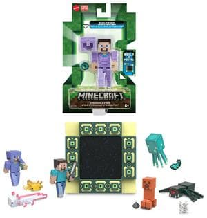 Minecraft Craft-A-Block Figures Assortment