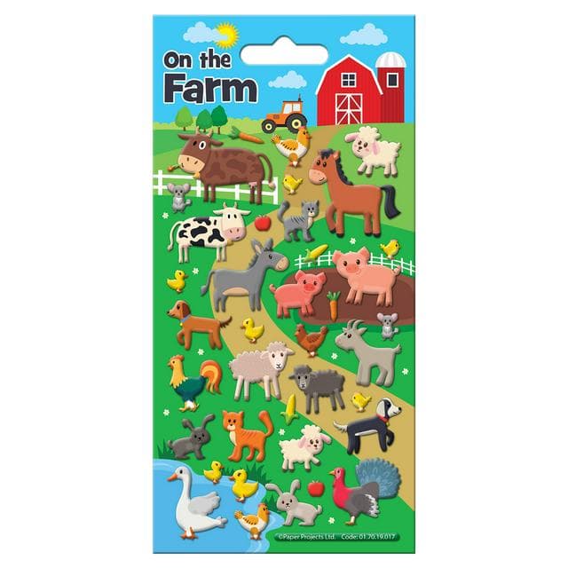 Paper Projects On the Farm Stickers - gallery image 1