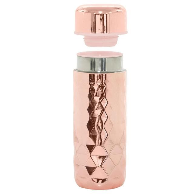 Rosegold Diamond Coffee Flask - gallery image 1