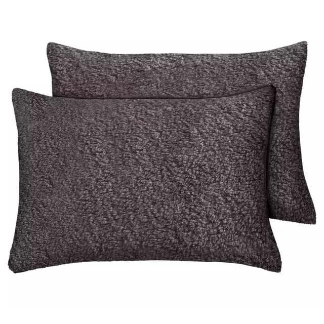 Sainsbury's Home Fleece Standard Pillowcase Pair - gallery image 1