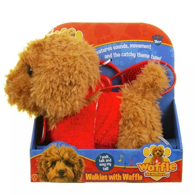 Walkies With Waffle The Wonder Dog Soft Toy - gallery image 4