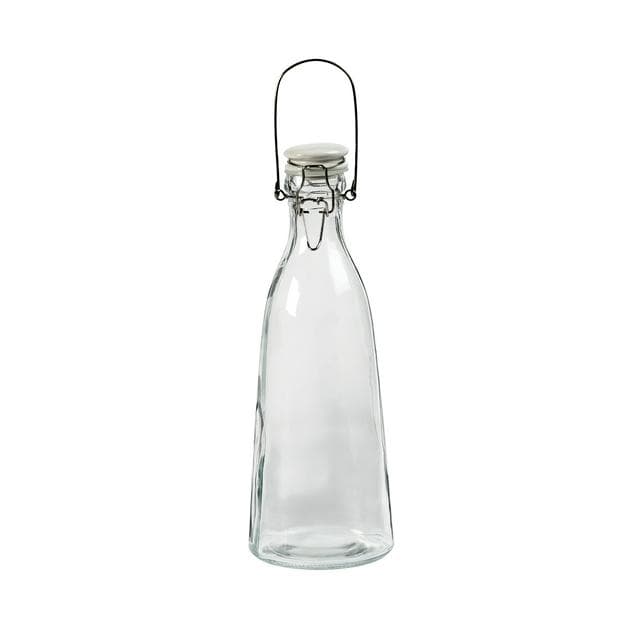 Habitat klip top Glass Bottle 1L - gallery image 1