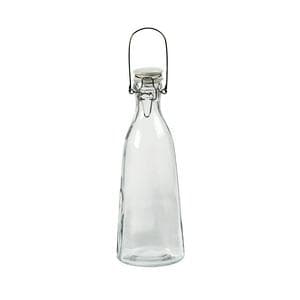 Habitat klip top Glass Bottle 1L