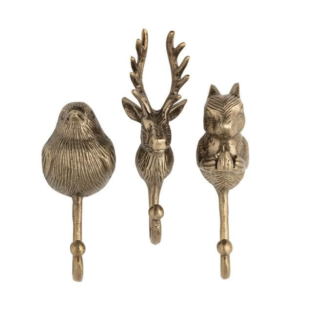 Habitat Animal Wall Hooks 3pk - gallery image 1