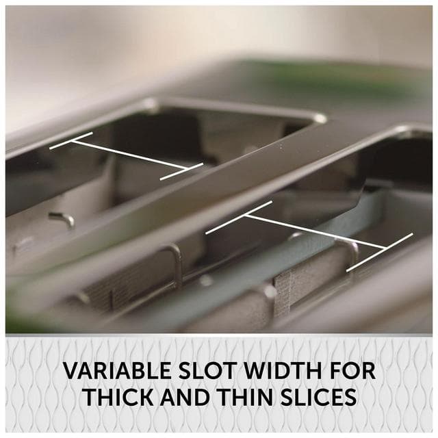 Breville VTT911 Curve 4 Slice Toaster - White and Chrome - gallery image 3
