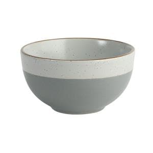 Habitat Speckle Nibble Bowl - Grey