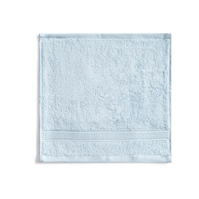 Habitat  Supersoft Country Blue Towel - gallery image 3
