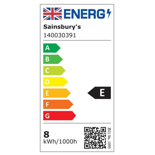 Sainsbury's Home Pack of 2 LED Standard 60W ES Dimmable Light Bulb - gallery image 4