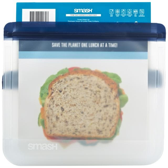 Smash Navy Sandwich Bags - gallery image 1