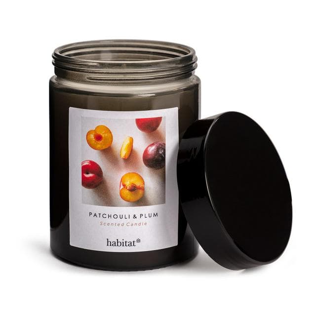 Habitat Scented Jar Candle - Patchouli & Plum - gallery image 1