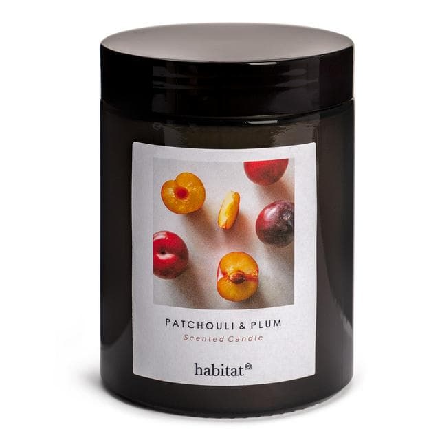 Habitat Scented Jar Candle - Patchouli & Plum - gallery image 3