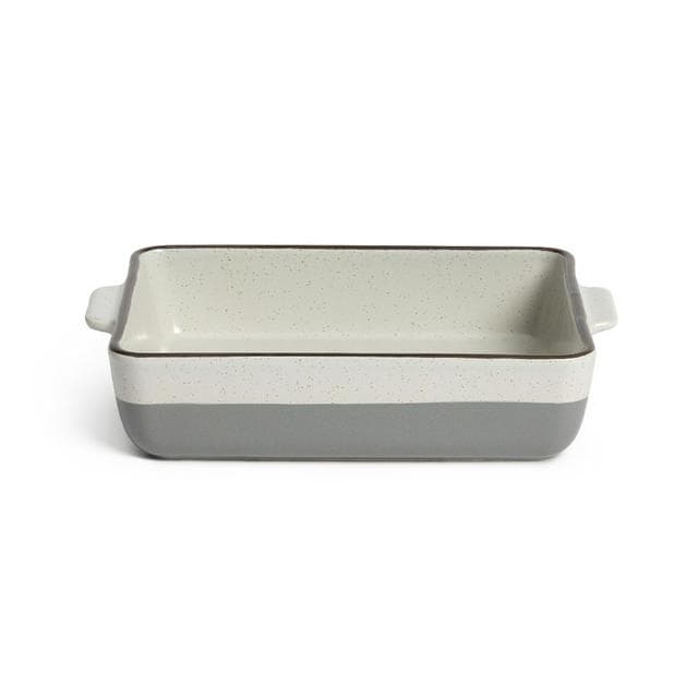 Habitat Small Ceramic Roaster - Grey - gallery image 4