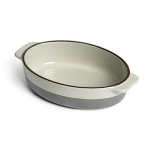 Habitat Speckle Small Ceramic Roaster - Grey