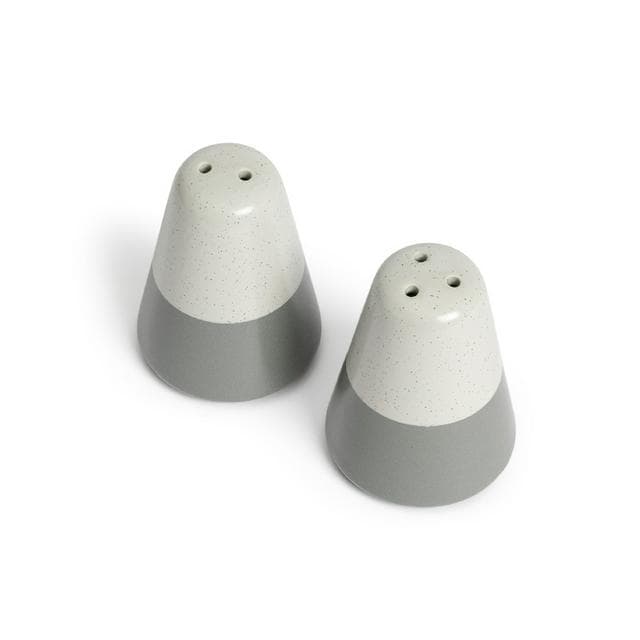 Habitat Grey Speckle Salt & Pepper Shaker - gallery image 2