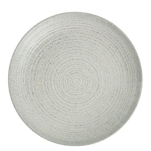 Habitat Textured Ripple Side Plate - Chalk - gallery image 1
