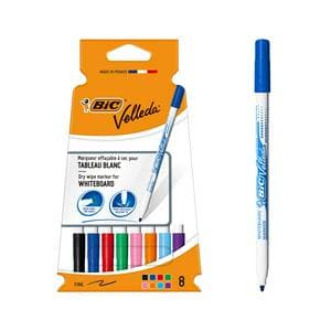 Bic Velleda Whiteboard Marker 8pk