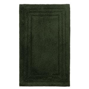 Habitat Deep Pile Bath Mat - Forest Green