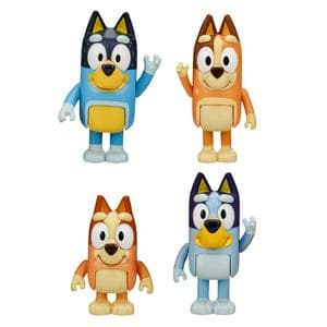 Bluey Pack of 4 Figure Assortment