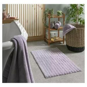 Habitat Supersoft Quick Dry Bath Mat - Lilac