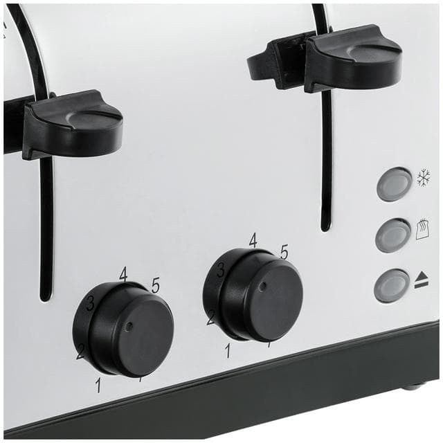 Russell Hobbs Worcester 4 Slice Black Toaster 28360 - gallery image 2