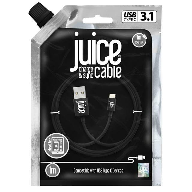 Juice Type C 1M Cable - Black - gallery image 4